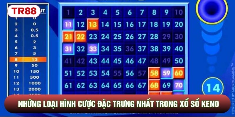 Những loại hình cược đặc trưng nhất trong xổ số Keno Những loại hình cược đặc trưng nhất trong xổ số Keno